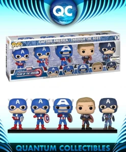 Quantum Collectibles Funko Pop! Vinyls Funko Pop! Captain America 5 Pack Amazon Exclusive Pre-Order