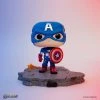 Quantum Collectibles Funko Pop! Vinyls Funko Pop! Marvel Avengers Assemble Captain America Deluxe Amazon Exclusive Pre-Order