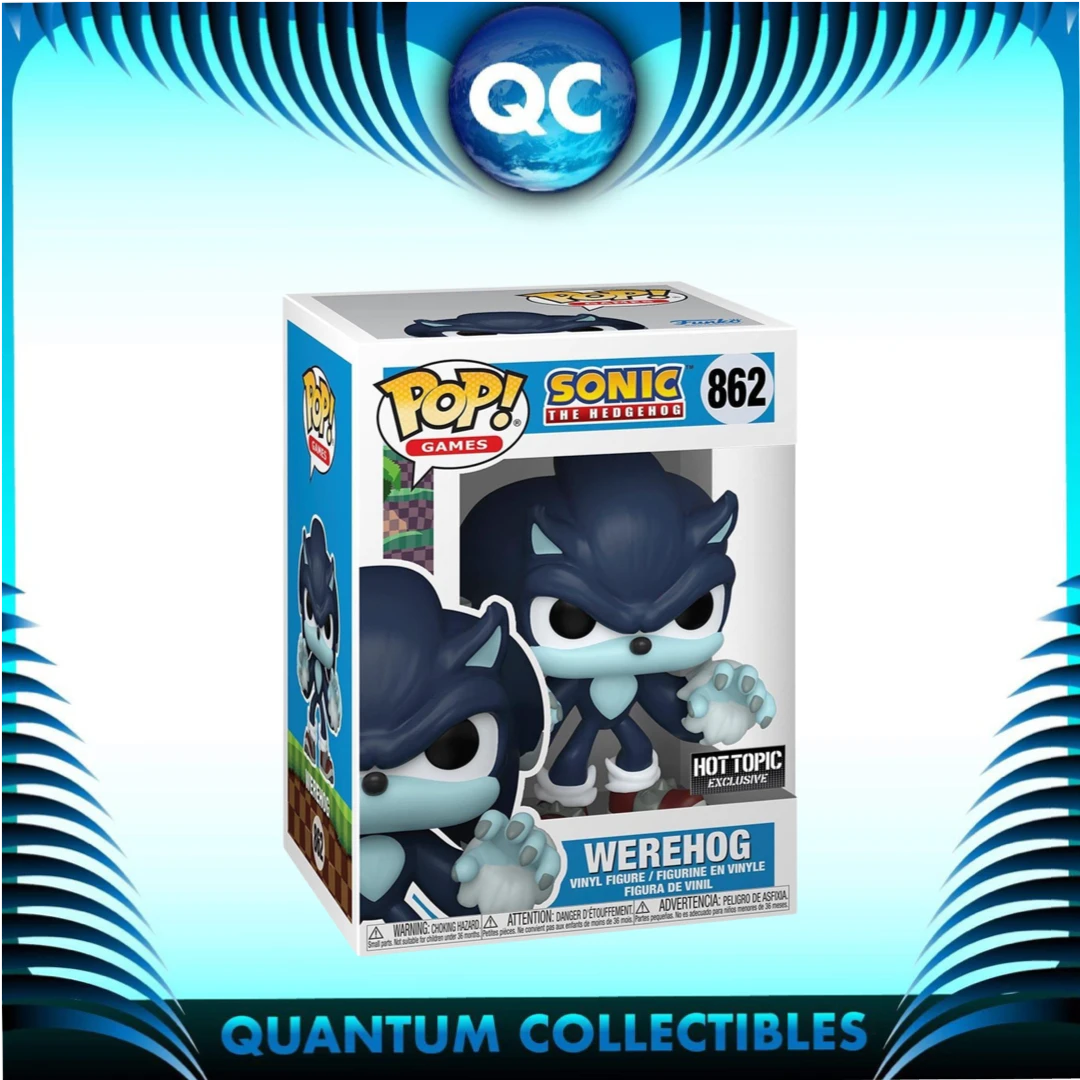 Quantum Collectibles Funko Pop! Sonic WereHog Hot Topic Exclusive Preorder Funko Pop! Vinyls 3 Quantum Collectibles Funko Pop! Sonic WereHog Hot Topic Exclusive Preorder Funko Pop! Vinyls