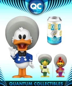 Quantum Collectibles Funko Donald Duck Three Cabelleros (sealed With Chance Of Chase) Vinyl Soda Preorder Pop Vinyls