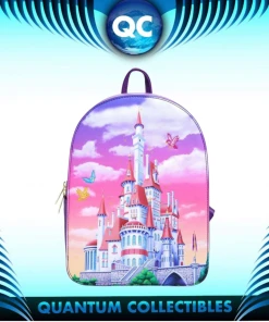 Quantum Collectibles Loungefly Beauty And The Beast Snap Front Castle Mini Backpack Preorder