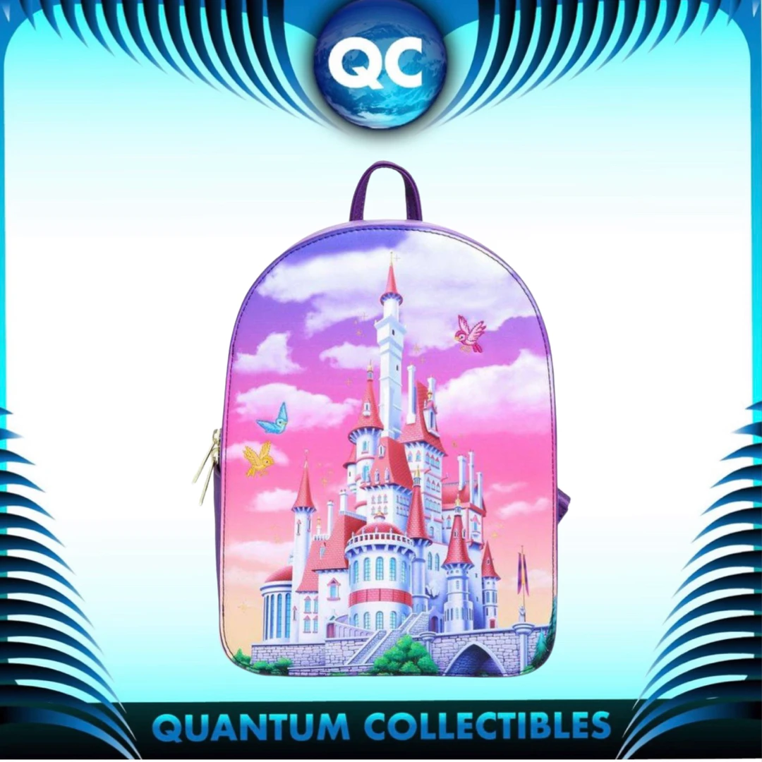Quantum Collectibles Loungefly Beauty And The Beast Snap Front Castle Mini Backpack Preorder 3 Quantum Collectibles Loungefly Beauty And The Beast Snap Front Castle Mini Backpack Preorder
