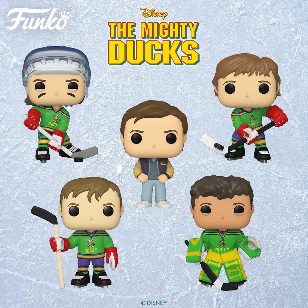 Quantum Collectibles Funko Pop! Movies The Mighty Ducks Bundle Of 5 Preorder 3 Quantum Collectibles Funko Pop! Movies The Mighty Ducks Bundle Of 5 Preorder