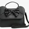 Quantum Collectibles Loungefly Minnie Mouse - Minnie Black With Black Sequin Bow Crossbody Bag Preorder