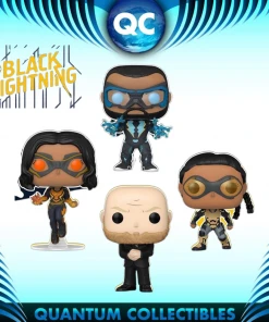 Quantum Collectibles Funko Pop! Vinyls Funko Pop! DC: Black Lightning Bundle Of 4 Pre-Order