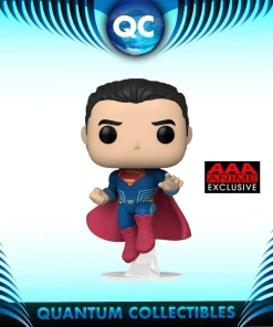 Quantum Collectibles USA Exclusive Stickered Pop Vinyls Funko Pop! Justice League Superman AAA Anime Exclusive (common Only) Preorder
