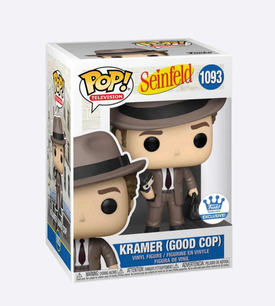 Quantum Collectibles Funko Pop! Seinfeld Kramer (Good Cop) Funko Shop Exclusive Preorder 3 Quantum Collectibles Funko Pop! Seinfeld Kramer (Good Cop) Funko Shop Exclusive Preorder