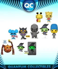 Quantum Collectibles Funko Pop! The Simpsons Treehouse Of Horror Bundle Of 8 Including US Exclusives Preorder Funko Pop! Vinyls