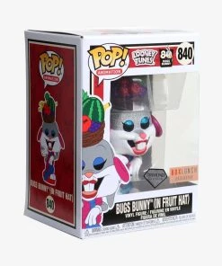Quantum Collectibles Funky Pop! Looney Tunes Bugs Bunny In Fruit Hat Diamond BoxLunch Exclusive Preorder Funko Pop! Vinyls