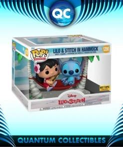 Quantum Collectibles Funko Pop! Disney Lilo And Stitch In Hammock Hot Topic Exclusive Pre-Order Funko Pop! Vinyls