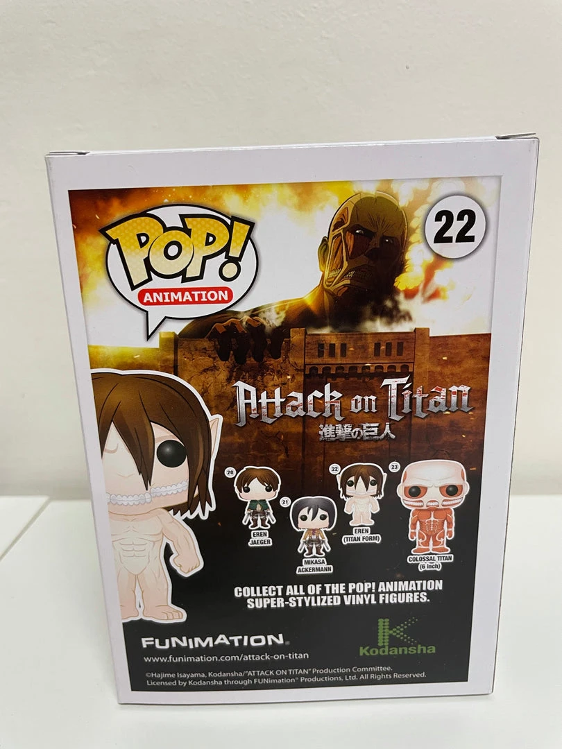 Quantum Collectibles Grails Funko Pop! Attack On Titan: Eren (Titan Form) 5 Quantum Collectibles Grails Funko Pop! Attack On Titan: Eren (Titan Form)