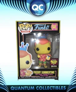 Quantum Collectibles Funko Pop! Vinyls Funko Pop! SDCC 2022 Box Of Fun Blacklight Summertime Freddy 500 Piece Preorder