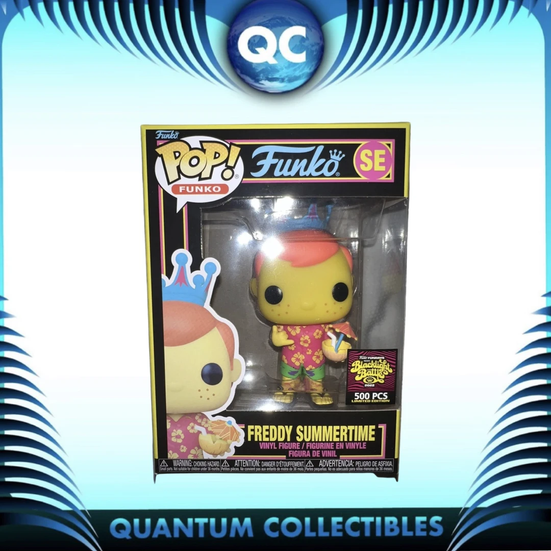 Quantum Collectibles Funko Pop! Vinyls Funko Pop! SDCC 2022 Box Of Fun Blacklight Summertime Freddy 500 Piece Preorder 3 Quantum Collectibles Funko Pop! Vinyls Funko Pop! SDCC 2022 Box Of Fun Blacklight Summertime Freddy 500 Piece Preorder