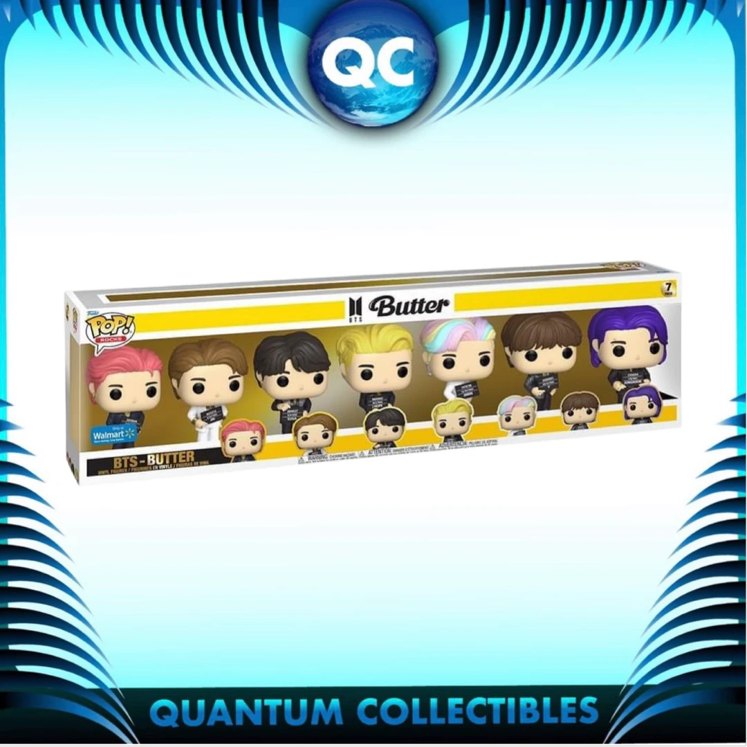 Quantum Collectibles Funko Pop! BTS Butter 7 Pack Walmart Exclusive Pre-Order Funko Pop! Vinyls 3 Quantum Collectibles Funko Pop! BTS Butter 7 Pack Walmart Exclusive Pre-Order Funko Pop! Vinyls