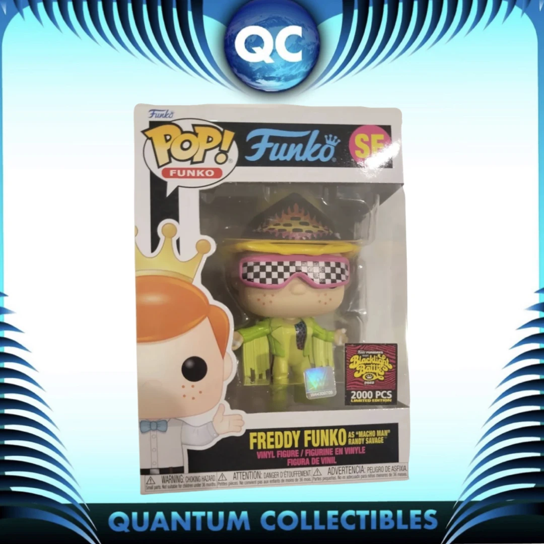 Quantum Collectibles Funko Pop! SDCC 2022 Box Of Fun Freddy As Macho Man 2000 Piece Preorder 3 Quantum Collectibles Funko Pop! SDCC 2022 Box Of Fun Freddy As Macho Man 2000 Piece Preorder