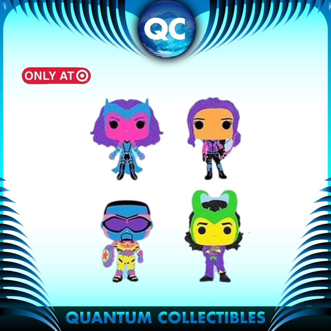 Quantum Collectibles Funko Fair 22 Marvel Blacklight Pin Set Target Exclusive Preorder 3 Quantum Collectibles Funko Fair 22 Marvel Blacklight Pin Set Target Exclusive Preorder