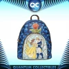 Quantum Collectibles Loungefly Beauty And The Beast Stained Glass EE Mini Backpack Preorder