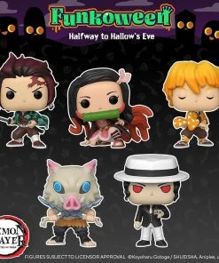 Quantum Collectibles Funko Pop! Demon Slayer Bundle Of 5 Funkoween Preorder Funko Pop! Vinyls