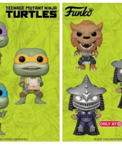 Quantum Collectibles Funko Pop! TMNT Secret Of The Ooze Bundle Of 9 Including Both US Exclusives Preorder