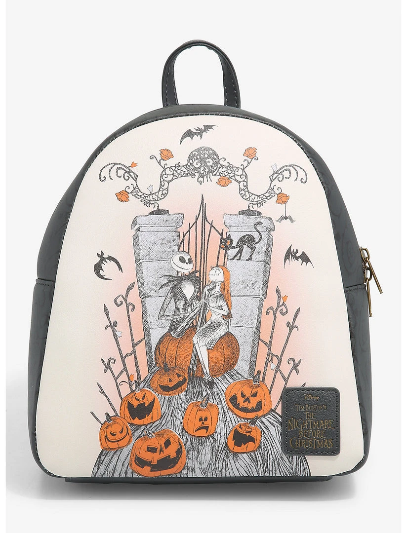 Quantum Collectibles Loungefly The Nightmare Before Christmas Jack And Sally Mini Backpack - US Exclusive Pre-Order 5 Quantum Collectibles Loungefly The Nightmare Before Christmas Jack And Sally Mini Backpack - US Exclusive Pre-Order