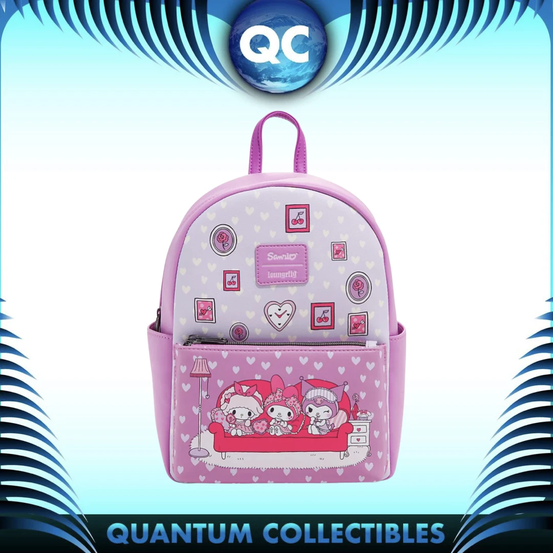 Quantum Collectibles Loungefly My Melody And Kuromi Sleepover Mini Backpack Preorder 3 Quantum Collectibles Loungefly My Melody And Kuromi Sleepover Mini Backpack Preorder