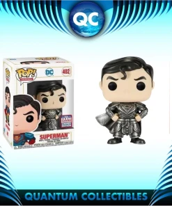 Quantum Collectibles Funko Pop! DC Imperial Superman Silver Metallic China Exclusive Preorder