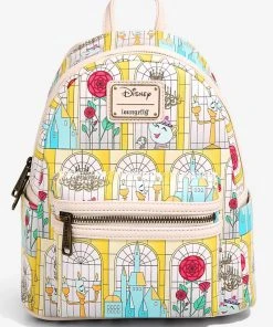 Quantum Collectibles Loungefly Disney Beauty And The Beast Stained Glass US Exclusive Pre-Order