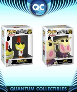Quantum Collectibles Funko Pop! Cartoon Classics Cow And Chicken Bundle Of 2 Preorder