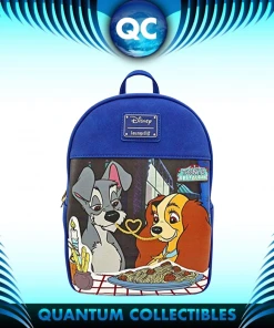 Quantum Collectibles Loungefly Lady And The Tramp Spaghetti Scene Mini Backpack Preorder
