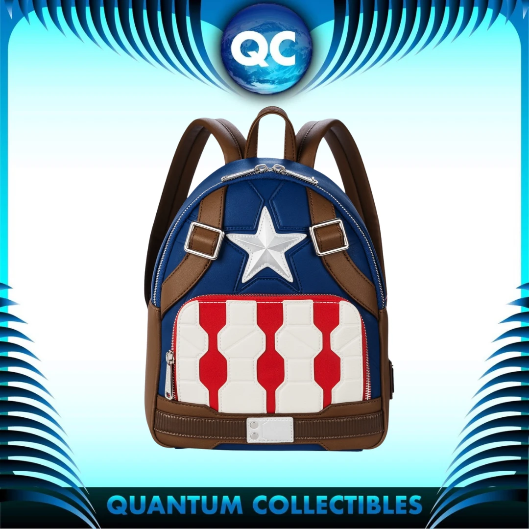 Quantum Collectibles Loungefly Disney Parks Captain America Mini Backpack Preorder 7 Quantum Collectibles Loungefly Disney Parks Captain America Mini Backpack Preorder