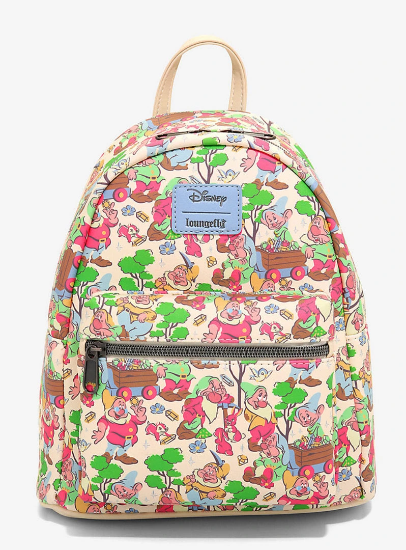 Quantum Collectibles Loungefly Disney Snow White And The Seven Dwarfs Pastel Dwarfs Mini Backpack Preorder 3 Quantum Collectibles Loungefly Disney Snow White And The Seven Dwarfs Pastel Dwarfs Mini Backpack Preorder