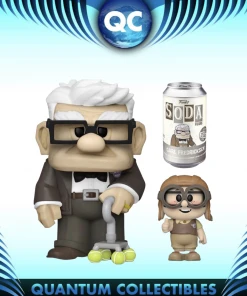 Quantum Collectibles Funko Up Carl Fredricksen (sealed With Chance Of Chase) Vinyl Soda Preorder