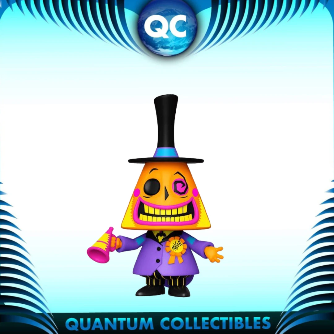 Quantum Collectibles Funko Pop! Nightmare Before Christmas Blacklight Mayor Preorder Funko Pop! Vinyls 3 Quantum Collectibles Funko Pop! Nightmare Before Christmas Blacklight Mayor Preorder Funko Pop! Vinyls