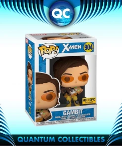 Quantum Collectibles Funko Pop! X-Men Gambit With Cat Hot Topic Exclusive Preorder