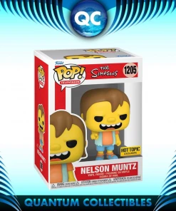 Quantum Collectibles Funko Fair 22: The Simpsons Nelson Muntz Hot Topic Exclusive Preorder