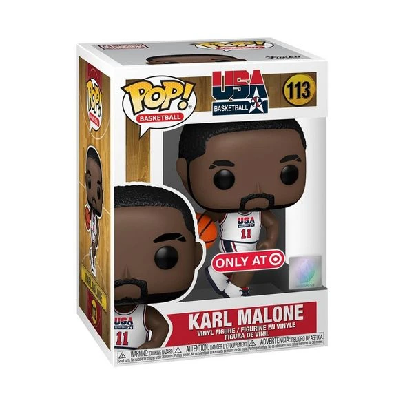 Quantum Collectibles Funko POP! NBA: Legends - Karl Malone (1992 Team USA White)(Target Exclusive) Preorder Funko Pop! Vinyls 3 Quantum Collectibles Funko POP! NBA: Legends - Karl Malone (1992 Team USA White)(Target Exclusive) Preorder Funko Pop! Vinyls