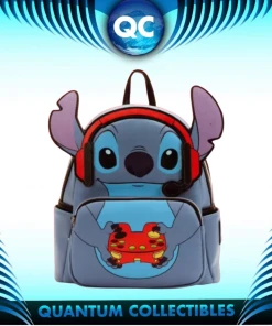 Quantum Collectibles Loungefly Gamer Stitch Exclusive Mini Backpack Preorder