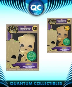 Quantum Collectibles Funko Pop! Pin Earth Day Groot Walmart Exclusive Preorder Funko Pop! Vinyls