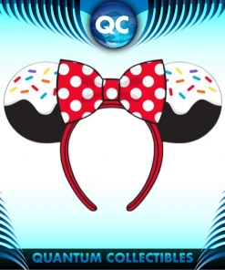 Quantum Collectibles Loungefly LF DISNEY MINNIE SWEETS SPRINKLE EARS HEADBAND