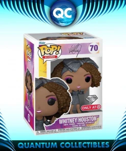Quantum Collectibles Funko Pop! Vinyls Funko Pop! Rocks Whitney Houston Diamond Target Exclusive Preorder