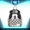Quantum Collectibles Loungefly Black And White Polkadot Minnie Mouse Mini Backpack Preorder