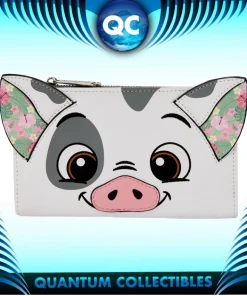 Quantum Collectibles Loungefly Moana Pua Footsie Wallet Preorder