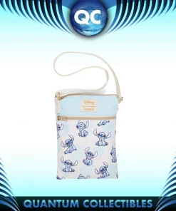 Quantum Collectibles Loungefly Stitch AOP Passport Bag Preorder
