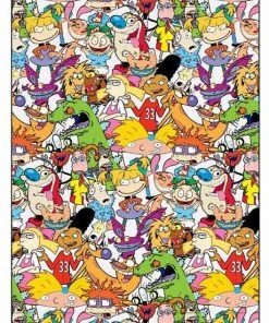 Quantum Collectibles Loungefly Nickelodeon - Nick Rewind Gang Zip Purse Pre-Order