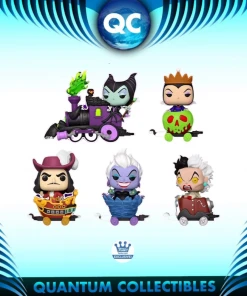 Quantum Collectibles Funko Pop! Disney Villains Train Bundle Of 5 Funko Shop Exclusives Preorder