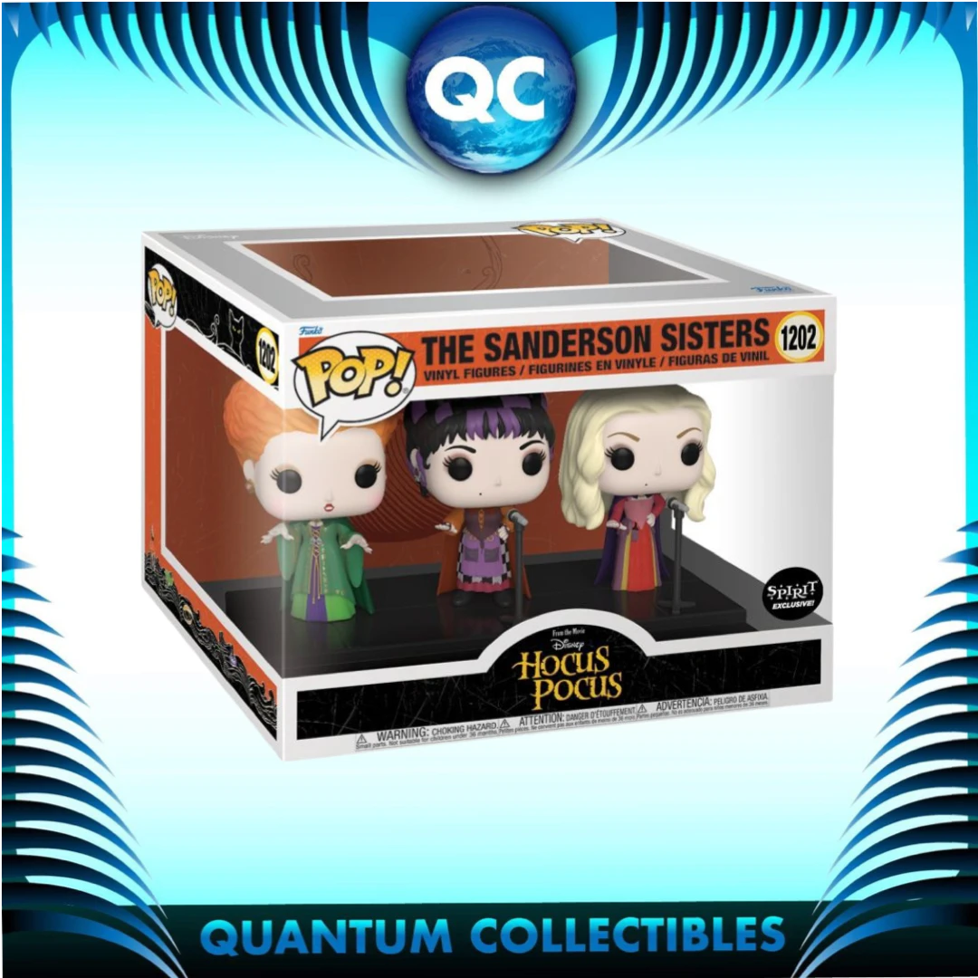 Quantum Collectibles Funko Pop! Hocus Pocus Movie Moment I Put A Spell On You Spirit Halloween Exclusives Preorder Funko Pop! Vinyls 3 Quantum Collectibles Funko Pop! Hocus Pocus Movie Moment I Put A Spell On You Spirit Halloween Exclusives Preorder Funko Pop! Vinyls