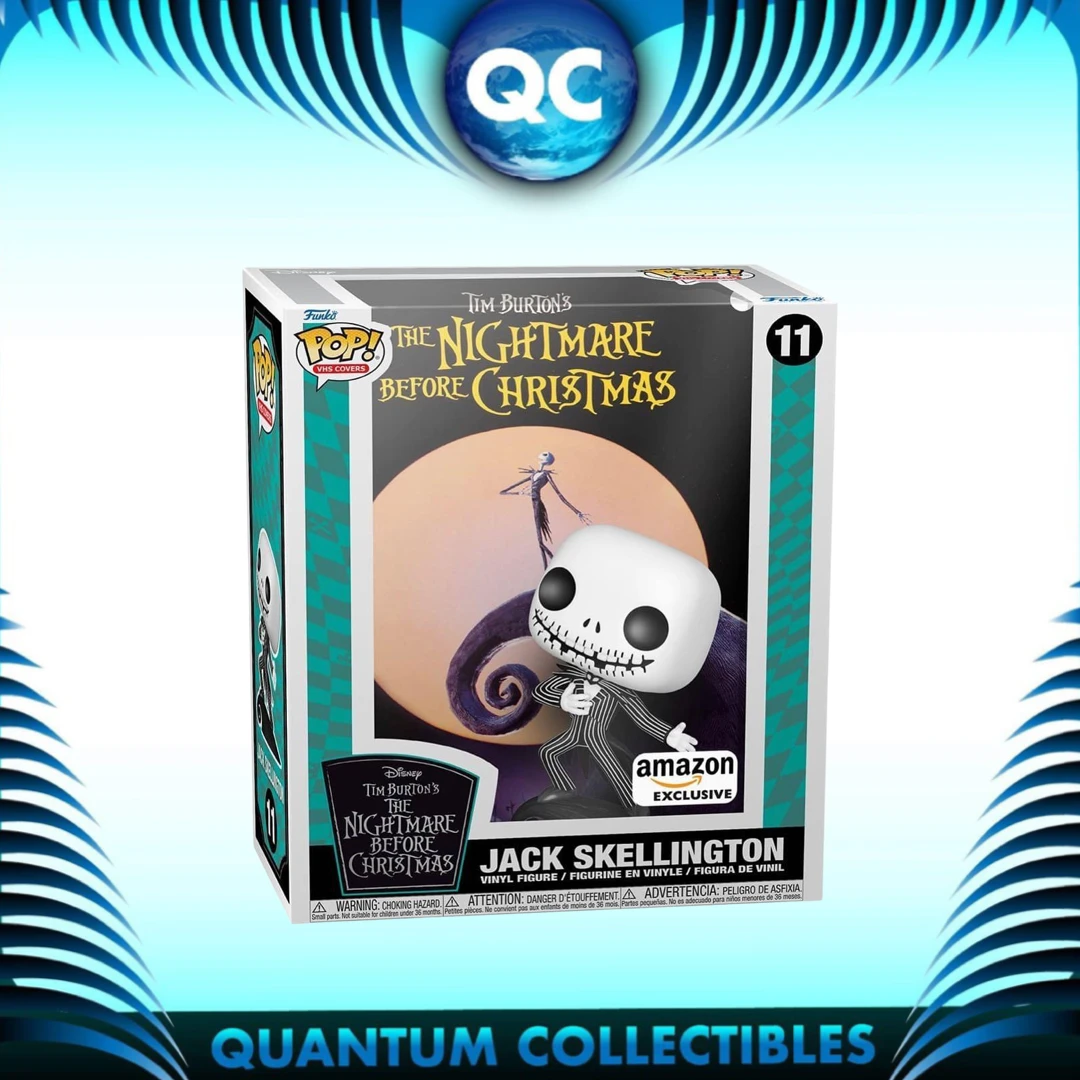 Quantum Collectibles Funko Pop! Vinyls Funko Pop! Nightmare Before Christmas VHS Cover Amazon Exclusive Preorder 3 Quantum Collectibles Funko Pop! Vinyls Funko Pop! Nightmare Before Christmas VHS Cover Amazon Exclusive Preorder