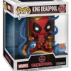 Quantum Collectibles Funko Pop! Vinyls Funko Pop! Marvel King Deadpool On Throne Deluxe PX Previews Exclusives PreOrder