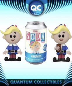 Quantum Collectibles Funko Rudolph The Red Nosed Reindeer: Hermey (1:6 Chance Of Chase) Soda Vinyl Figure Pre-order Pop Vinyls