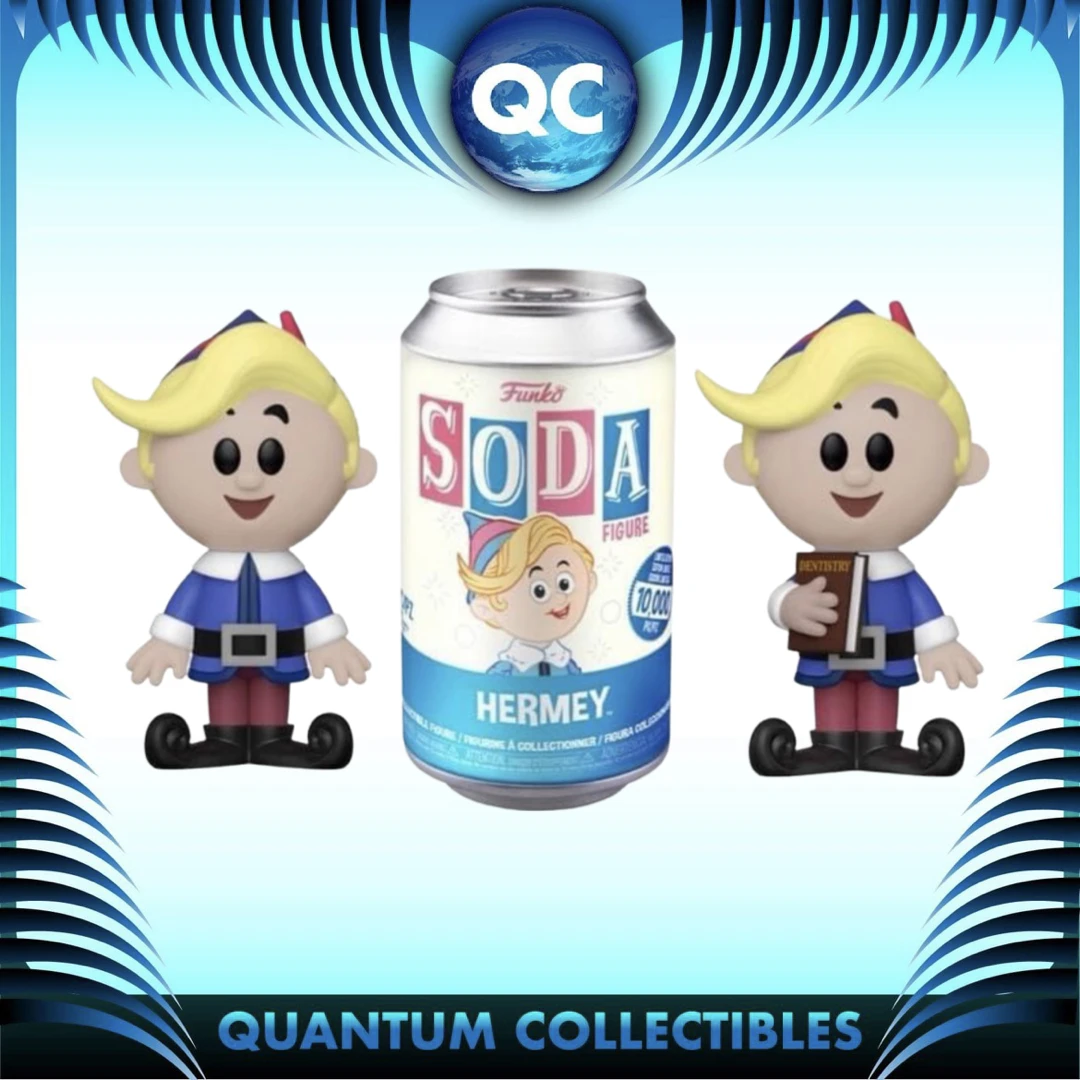 Quantum Collectibles Funko Rudolph The Red Nosed Reindeer: Hermey (1:6 Chance Of Chase) Soda Vinyl Figure Pre-order Pop Vinyls 3 Quantum Collectibles Funko Rudolph The Red Nosed Reindeer: Hermey (1:6 Chance Of Chase) Soda Vinyl Figure Pre-order Pop Vinyls